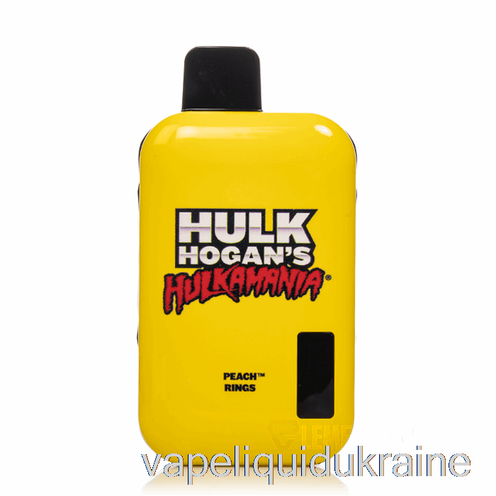 Vape Ukraine Hulk Hogan Hulkamania 8000 Disposable Peach Rings